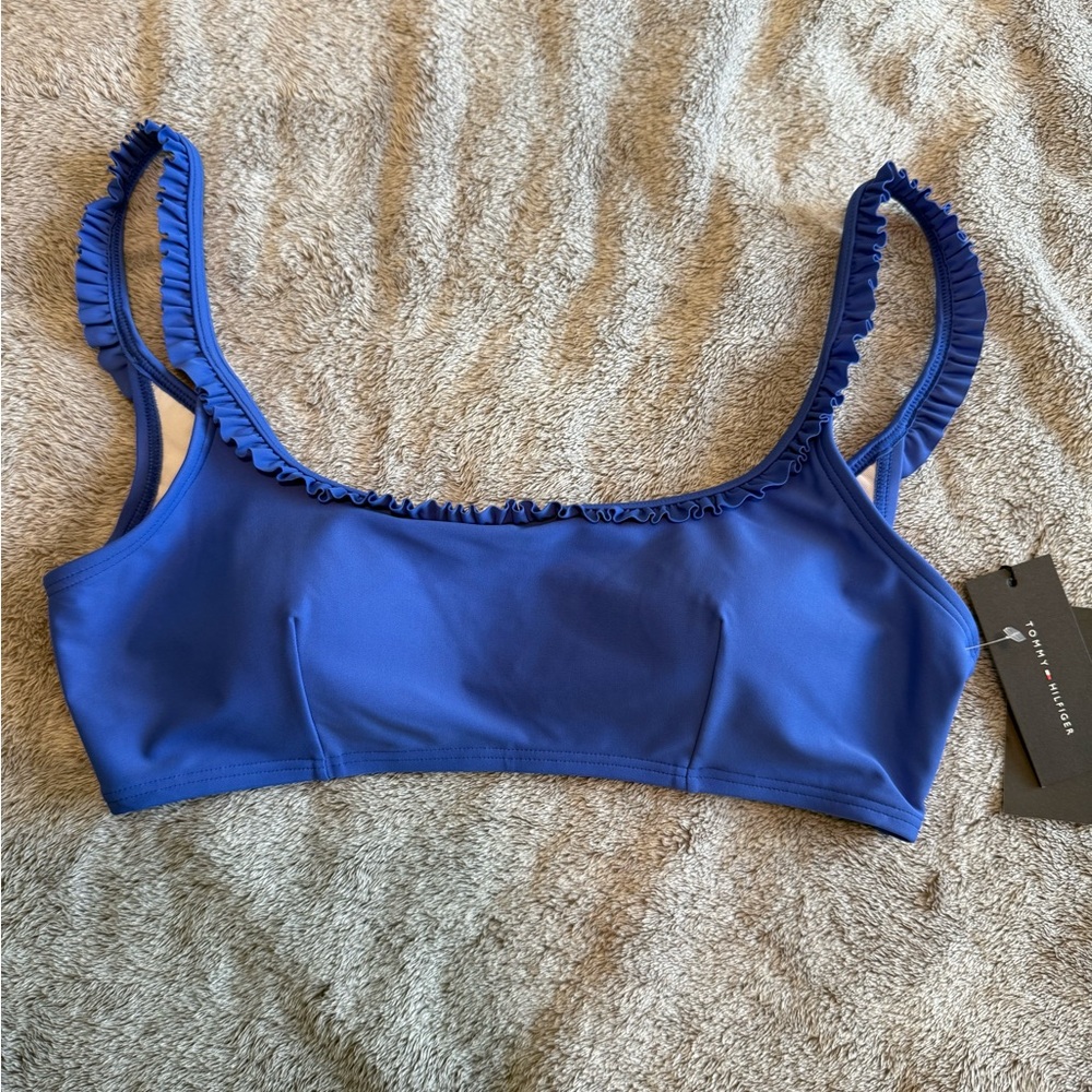 Tommy Hilfiger Blue and Beige Apparel